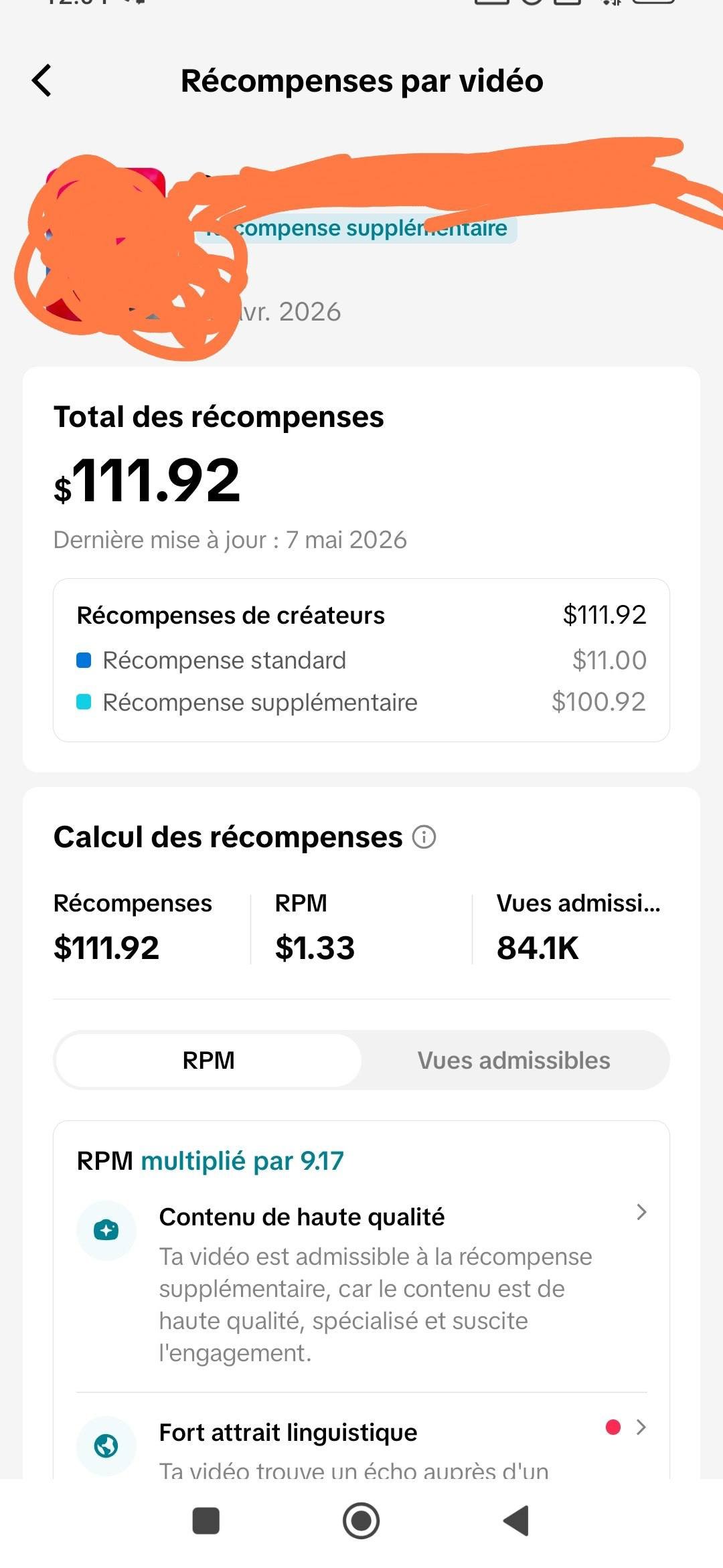 Aperçu compte TikTok 4